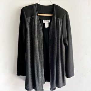 Vintage Connections Related Separates Jacket basic black size S